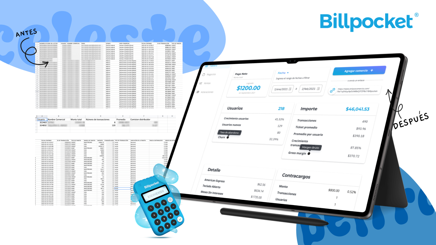 Antes y después — De Excel a Dashboard